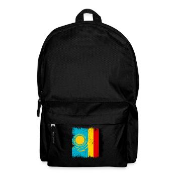 Kazakhstan Germany Flag Kazakhstan - Backpack - black - Front