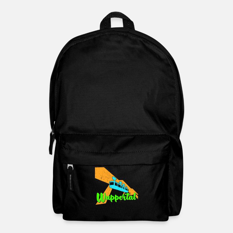 Wupptertaler Schwebebahn Bahn Wuppertal - Rucksack - Schwarz