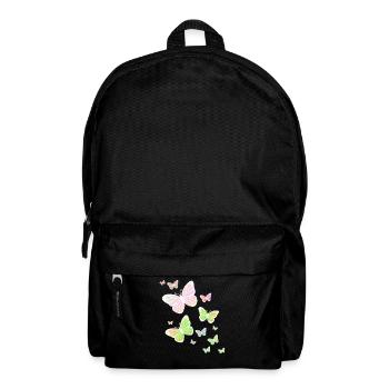 Papillon Papillon Animal Couleur colorée - Sac à dos - noir - Devant