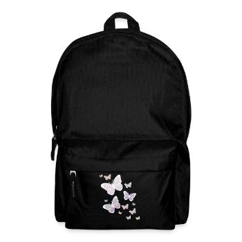 Papillon Papillon Animal Couleur colorée - Sac à dos - noir - Devant