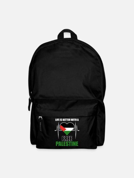 Palestine Pavillon Palestine Palestine - Sac à dos - noir