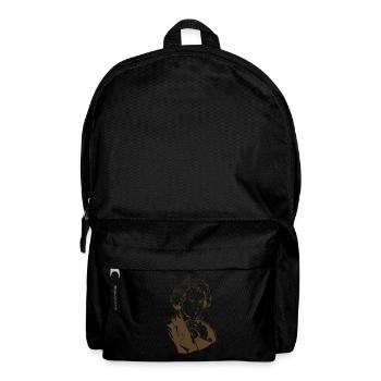 Portrait Beethoven cadeau claviériste musique - Sac à dos - noir - Devant