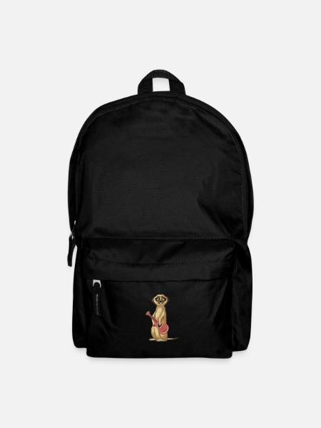 Ukulele Tier Uke Player Instrument Musik Geschenk - Rucksack - Schwarz