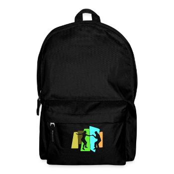 Boogie Woogie Swing Danse rétro - Sac à dos - noir - Devant
