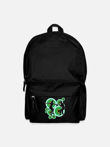 Boogie Woogie Retro Tänzer - Rucksack - Schwarz