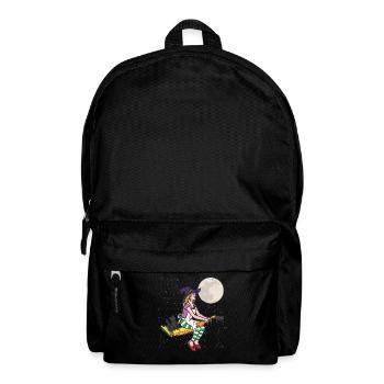 Halloween Witch Vacuum Cleaner Mother - Backpack - black - Front