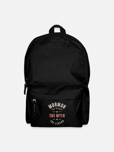 Frauen Mormor Die Frau Mythos Legende Weihnachten - Rucksack - Schwarz