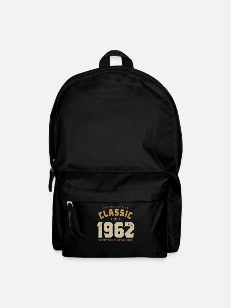 Classic 1962 - 60th birthday Retro Vintage - Backpack - black