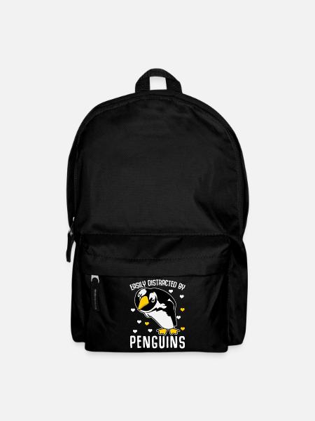 Penguin Penguin Penguin Penguins - Backpack - black