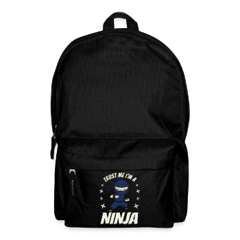 Je suis un ninja - Sac à dos - noir - Devant