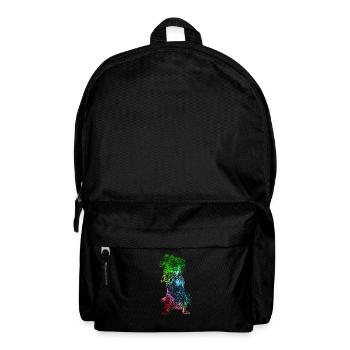 Farbenfroher Degu - Rucksack - Schwarz - Vorne