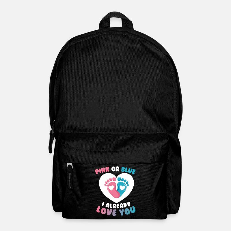 Pregnancy Party Gender Reveal - Backpack - black