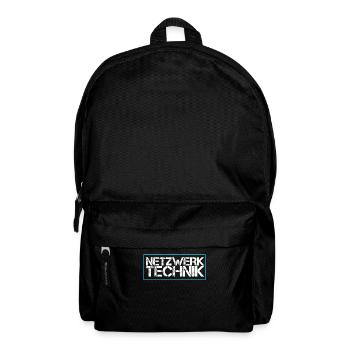 Netzwerk Technik - Rucksack - Schwarz - Vorne