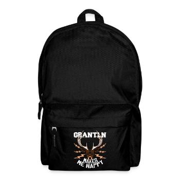 Grantler Grantln makes me happy Granteln - Backpack - black - Front