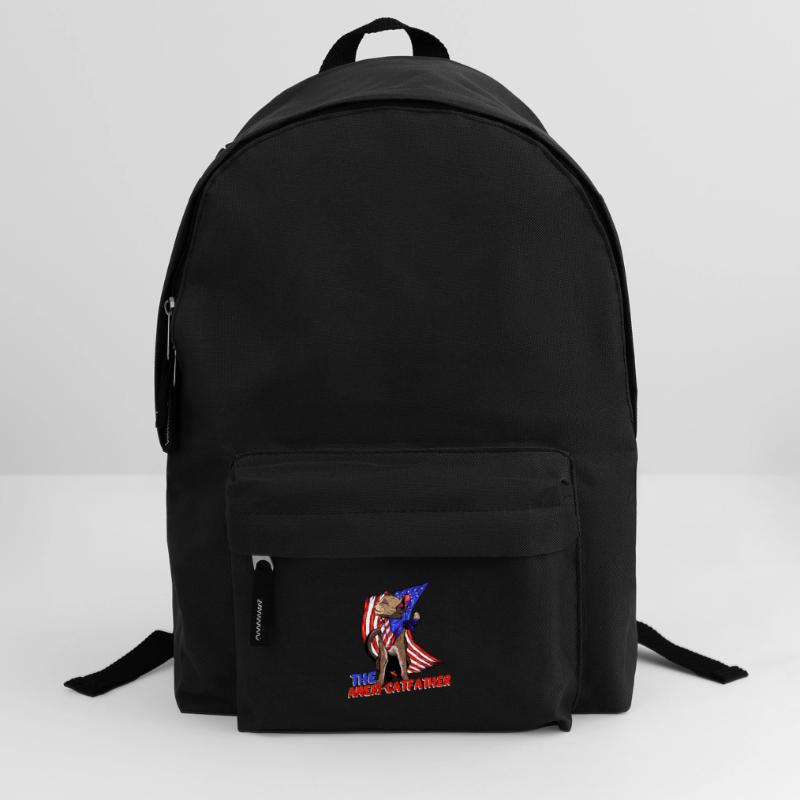 Ameri-catfather 4. Juli Unabhängigkeitstag Rucksack