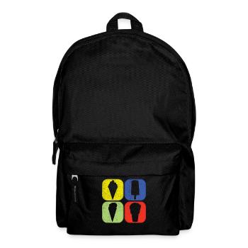 Ice Cream Summer Beach Ice Cream Holiday Vibes - Backpack - black - Front