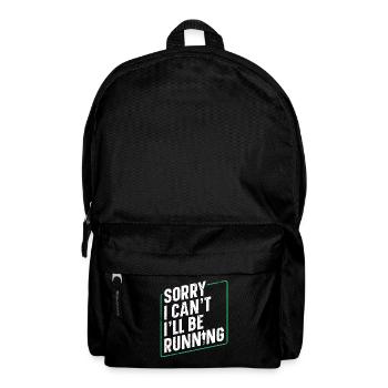 Sorry I can't, I will - Backpack - black - Front