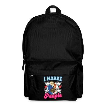I marry people ordained priests - Backpack - black - Front