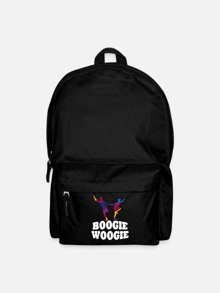 Boogie Woogie Tänzer Tanzen Swing - Rucksack - Schwarz