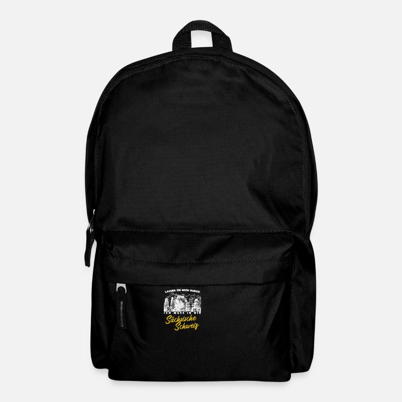 Sächsische Schweiz Elbsandsteingebirge - Rucksack - Schwarz