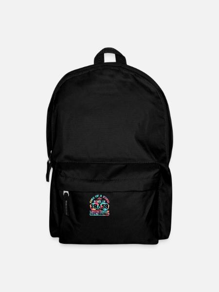 Einzigartig Geboren 1959 Limitierte Auflage - Rucksack - Schwarz