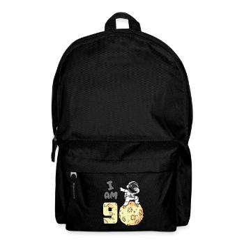 Je suis astronaute de 9 chambres enfant Moon Walker 9. - Sac à dos - noir - Devant