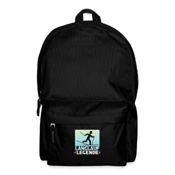 Langläufer Biathlon Skilangläufer - Rucksack - Schwarz - Vorne