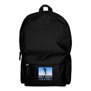 Cross-country biathlon cross-country skiers - Backpack - black - Front