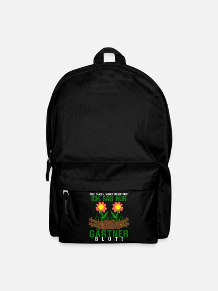 Gärtner Galabau Gartenbau Galabauer - Rucksack - Schwarz