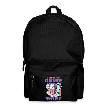 This Is My Anime Pajama Clothing | - Backpack - black - Front