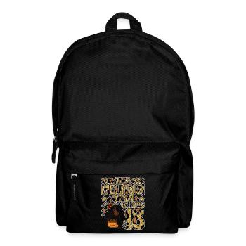 This melanin queen is now 18 black - Backpack - black - Front