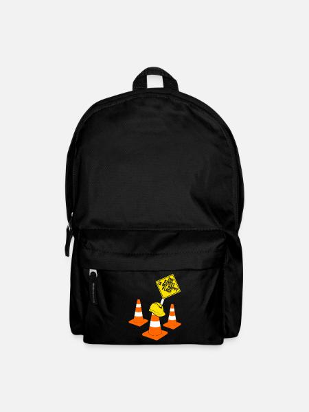 Straßenbau Straßenbauer Straßenwärter - Rucksack - Schwarz