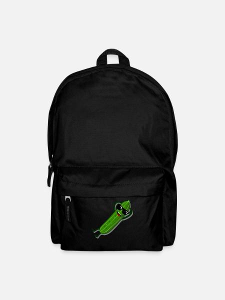 Gurke Sonnenbrille Gurken - Rucksack - Schwarz