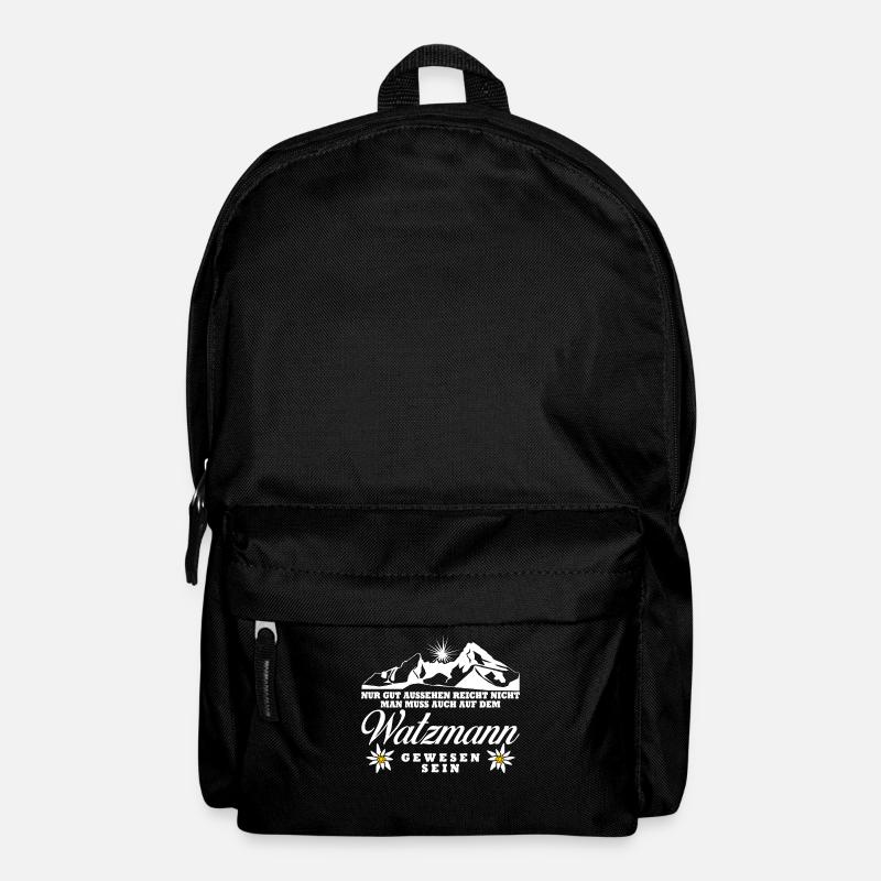 Watzmann Wandern Bergsteigen - Rucksack - Schwarz