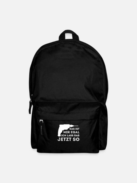 Ich lass das jetzt so für Handwerker Meister - Rucksack - Schwarz