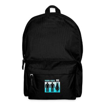 Instructeur de conception de plongée sous-marine Snorkeling - Sac à dos - noir - Devant