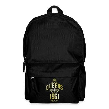 Queens born in 1961 - Backpack - black - Front