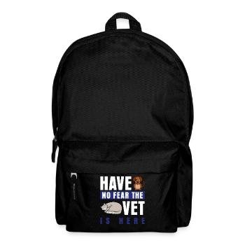 Veterinarian Veterinary Veterinary Practice - Backpack - black - Front