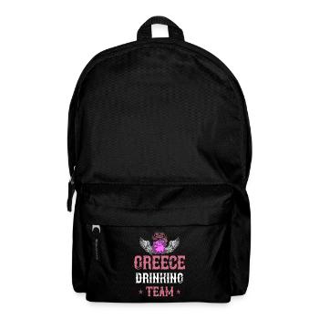 Greece Drinking Team - Backpack - black - Front