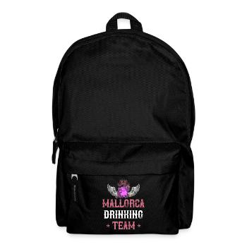 Mallorca Drinking Team - Rucksack - Schwarz - Vorne