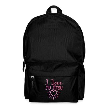 J’adore le Jiu Jitsu - Sac à dos - noir - Devant