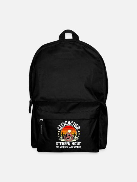 Geocaching Geocacher Geocache - Rucksack - Schwarz