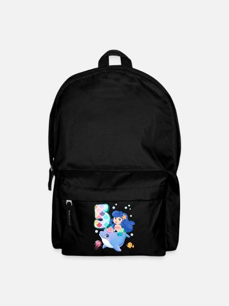 5. Geburtstag | Meerjungfrau Geburtstag | - Rucksack - Schwarz