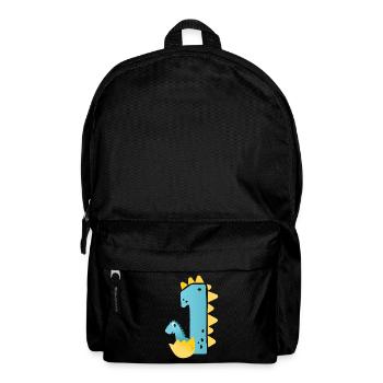 1er anniversaire | | d’anniversaire de dinosaure - Sac à dos - noir - Devant