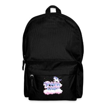 Papa Corn | Unicorn Birthday | Unicorn Theme | - Backpack - black - Front