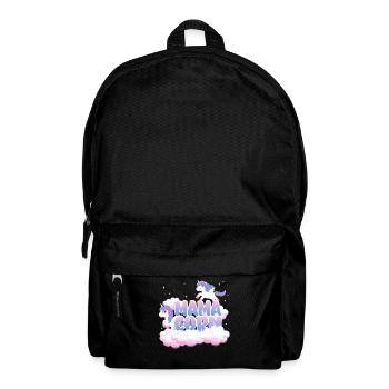 Mama Corn | Unicorn Birthday | Unicorn Theme | - Backpack - black - Front