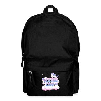Sœur Mais | Anniversaire Licorne | Licorne - Sac à dos - noir - Devant