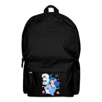 3rd birthday | Mermaid Birthday | - Backpack - black - Front