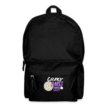 Darts Lady Dart Darts Darts Darts Player - Backpack - black - Front