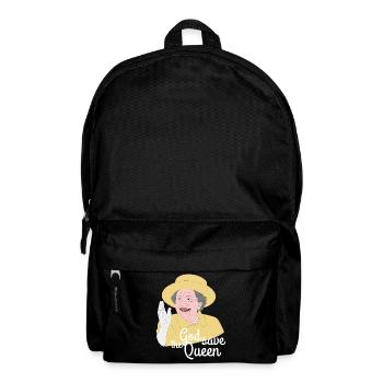 Dieu sauve la Reine - Sac à dos - noir - Devant